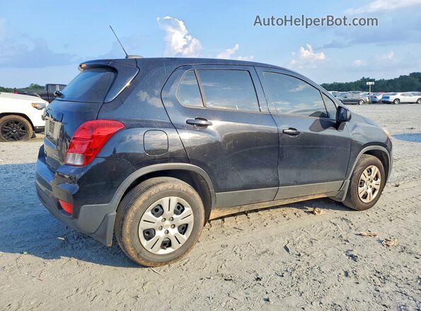 3GNCJKSB8JL334311 2018 CHEVROLET TRAX Black Հետևի աջ