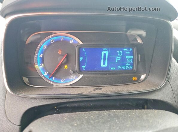 3GNCJLSB1GL212274 2016 CHEVROLET TRAX Gray ხელსაწყოთა პანელის ხედი