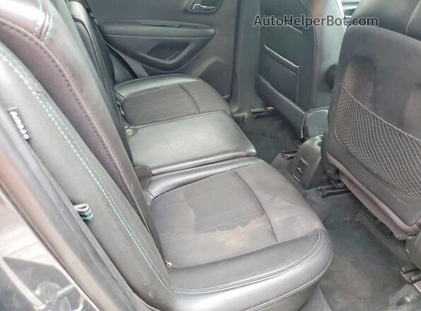 3GNCJLSB1GL212274 2016 CHEVROLET TRAX Gray უკანა სავარძლების ხედი