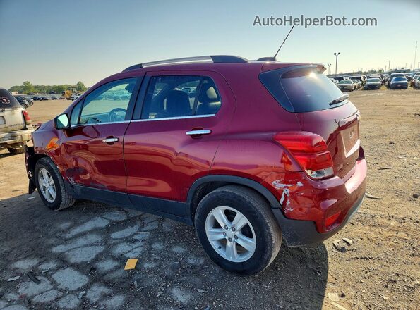 3GNCJLSB2JL185125 2018 CHEVROLET TRAX Red Задня ліва чверть