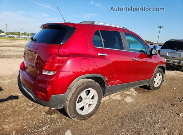 3GNCJLSB2JL185125 2018 CHEVROLET TRAX Red Задня права чверть