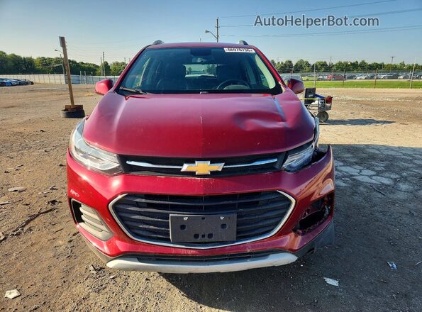 3GNCJLSB2JL185125 2018 CHEVROLET TRAX Red Вид спереду
