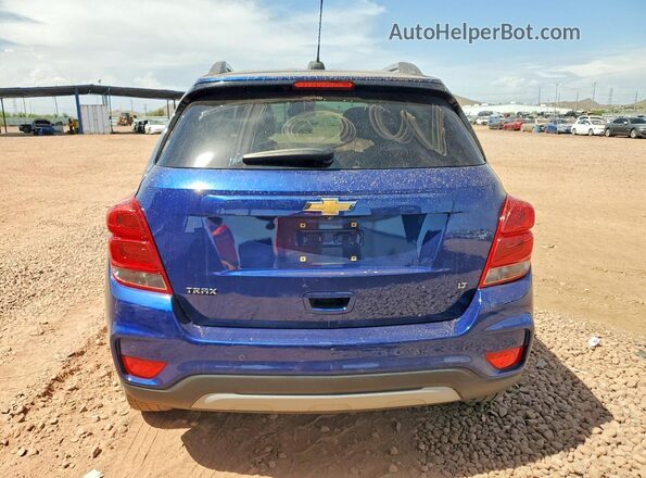 3GNCJLSB3HL215744 2017 CHEVROLET TRAX Синий Вид сзади