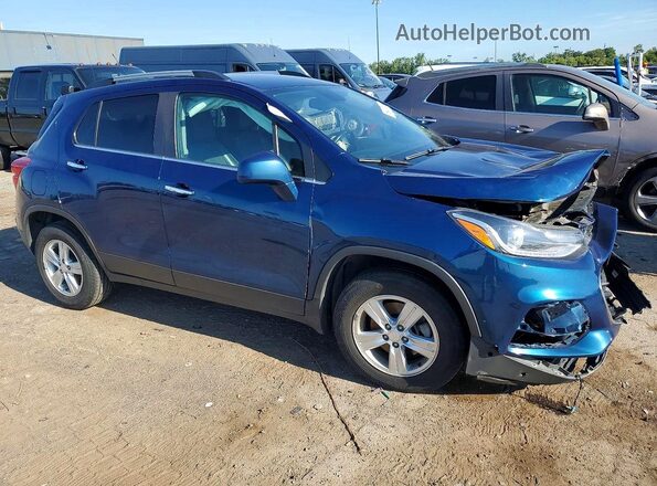 3GNCJLSB3KL242837 2019 CHEVROLET TRAX Blue Przód prawy