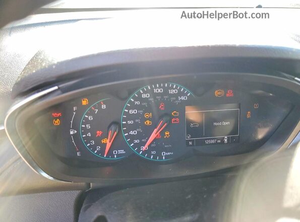 3GNCJLSB3KL242837 2019 CHEVROLET TRAX Blue Widok zestawu wskaźników