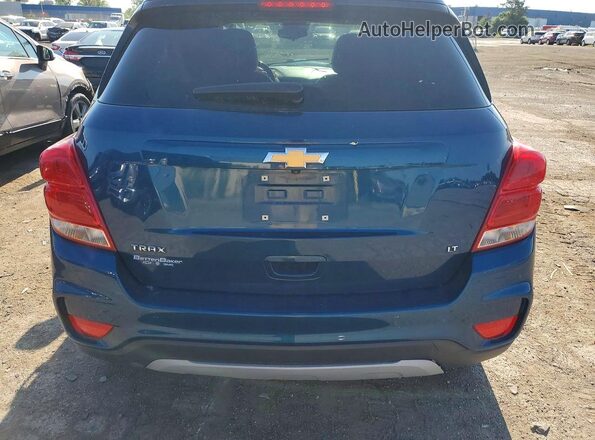 3GNCJLSB3KL242837 2019 CHEVROLET TRAX Blue Widok z tyłu