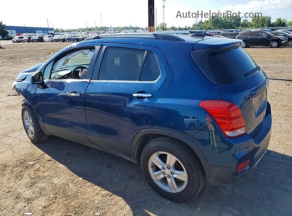 3GNCJLSB3KL242837 2019 CHEVROLET TRAX Blue Tył lewy