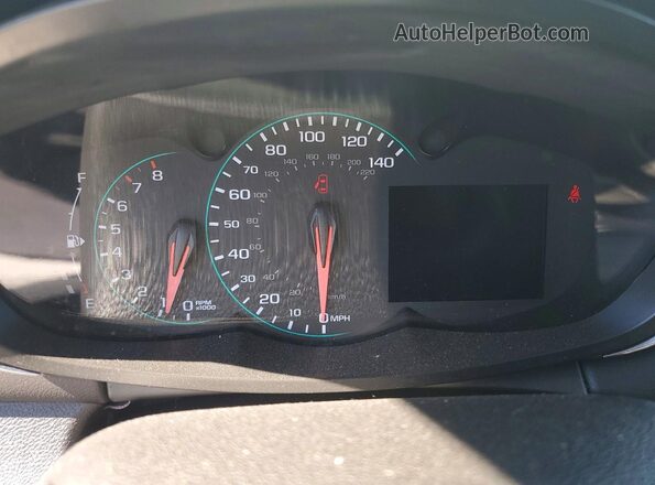 3GNCJLSB3LL229359 2020 CHEVROLET TRAX Белый Вид щитка приборов