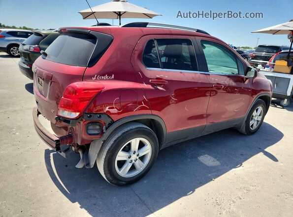 3GNCJLSB5JL337236 2018 CHEVROLET TRAX Red უკანა მარჯვენა