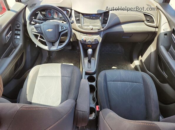 3GNCJLSB5JL337236 2018 CHEVROLET TRAX Red წინა პანელის ხედი