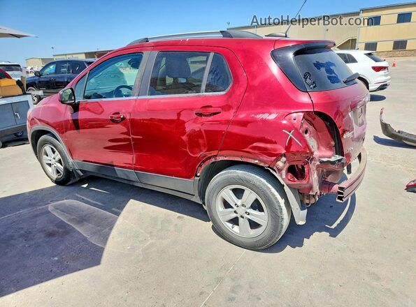 3GNCJLSB5JL337236 2018 CHEVROLET TRAX Red უკანა მარცხენა