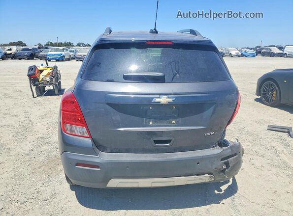 3GNCJLSB8GL247586 2016 CHEVROLET TRAX Silver Вид ззаду