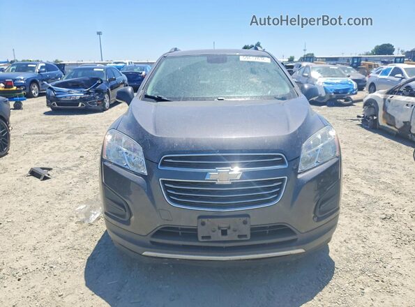 3GNCJLSB8GL247586 2016 CHEVROLET TRAX Silver Вид спереду