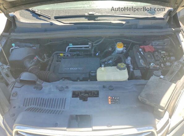 3GNCJLSB8GL247586 2016 CHEVROLET TRAX Silver Вид задньої частини салону