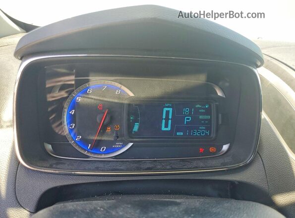 3GNCJLSB8GL247586 2016 CHEVROLET TRAX Silver Вид щитка приладів