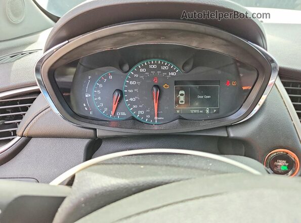 3GNCJLSB8HL190923 2017 CHEVROLET TRAX Black Vista del cuadro de instrumentos