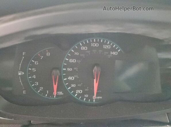 3GNCJLSB8LL302905 2020 CHEVROLET TRAX Белый Вид щитка приборов