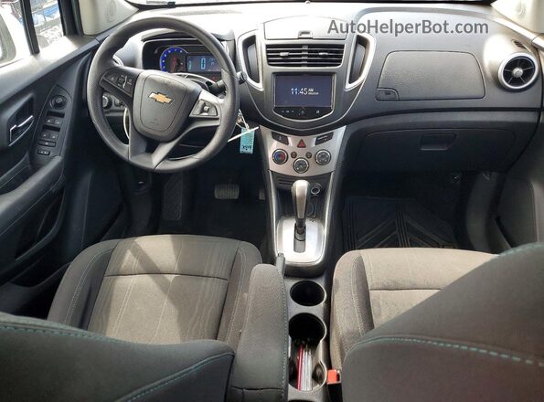 3GNCJLSB9GL144032 2016 CHEVROLET TRAX White Vista del salpicadero