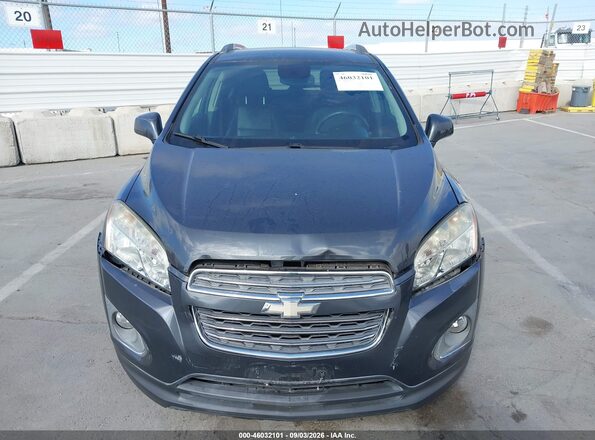 3GNCJMSB0GL164031 2016 CHEVROLET TRAX Black Vista del cuadro de instrumentos
