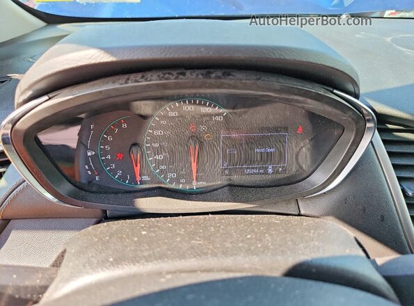 3GNCJPSB0KL402325 2019 CHEVROLET TRAX Blue Widok zestawu wskaźników