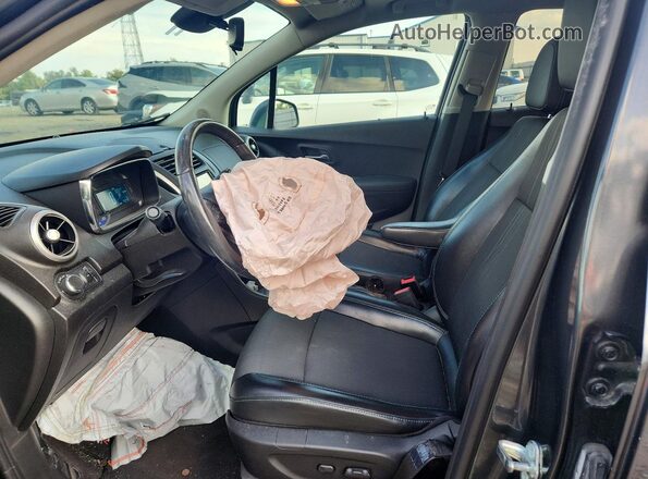 3GNCJPSB4GL258740 2016 CHEVROLET TRAX Gray Vista interior delantera