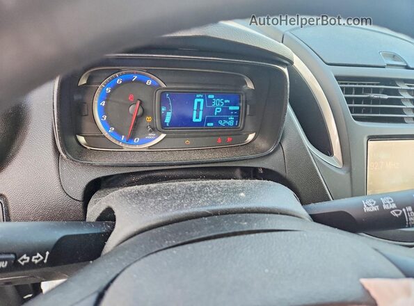 3GNCJPSB4GL258740 2016 CHEVROLET TRAX Gray Vista del cuadro de instrumentos