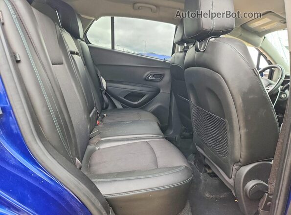 3GNCJPSB5GL220028 2016 CHEVROLET TRAX Синий Вид задних сидений