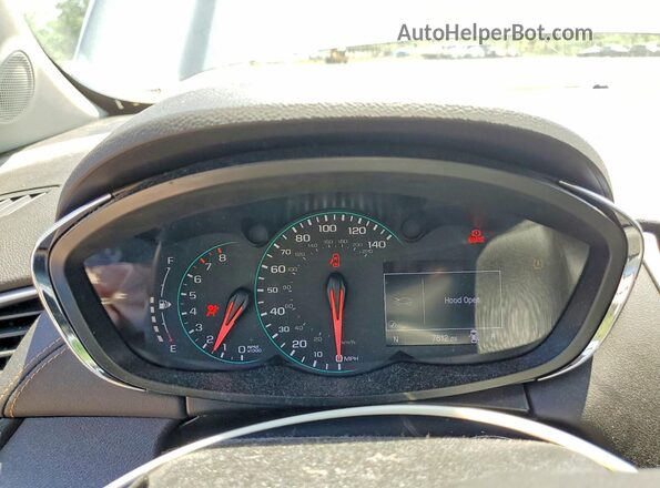 3GNCJPSB5LL129576 2020 CHEVROLET TRAX Silver Widok zestawu wskaźników