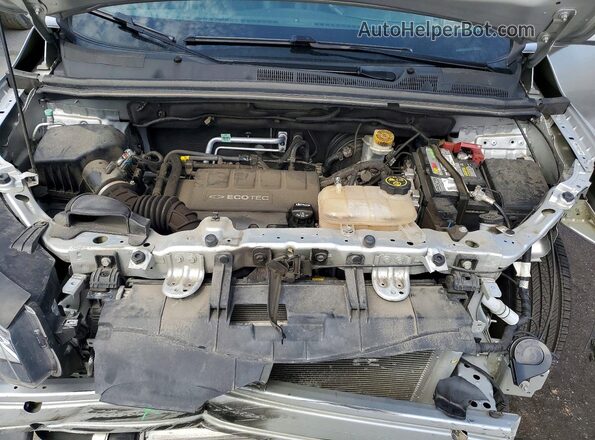3GNCJPSB6JL322011 2018 CHEVROLET TRAX White Вид підкапотного простору