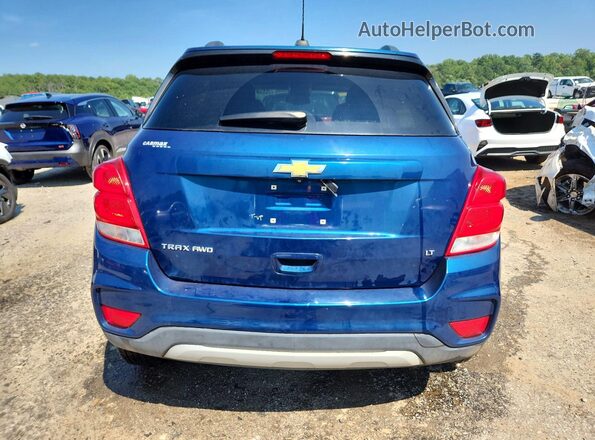3GNCJPSB6KL229667 2019 CHEVROLET TRAX Blue Вид ззаду