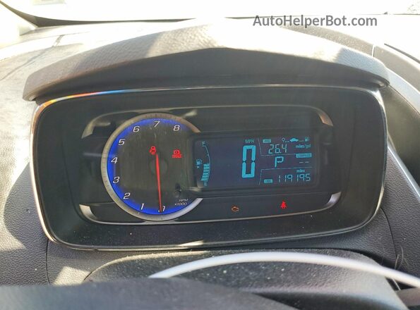 3GNCJPSBXGL137873 2016 CHEVROLET TRAX White Սարքավորումների վահանակի տեսք