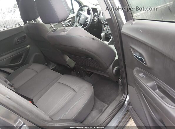3GNCJPSBXGL163714 2016 CHEVROLET TRAX Blue Вид наклейки з VIN-кодом