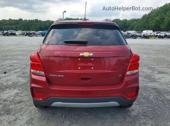 3GNCJPSBXLL230936 2020 CHEVROLET TRAX Красный Вид сзади
