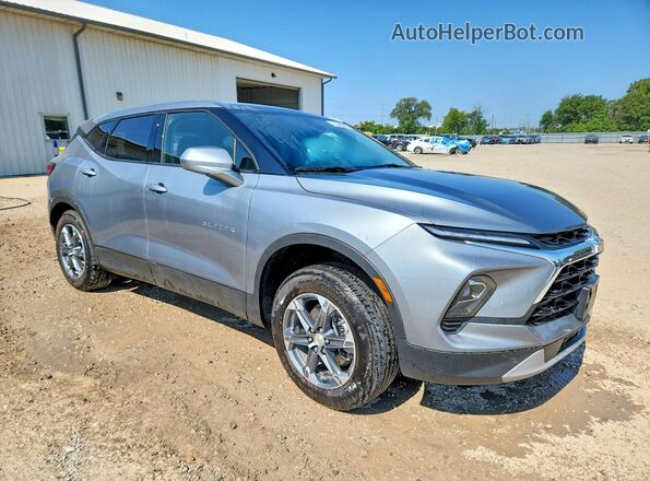 3GNKBCR42SS217241 2025 CHEVROLET BLAZER Серый Передняя правая четверть