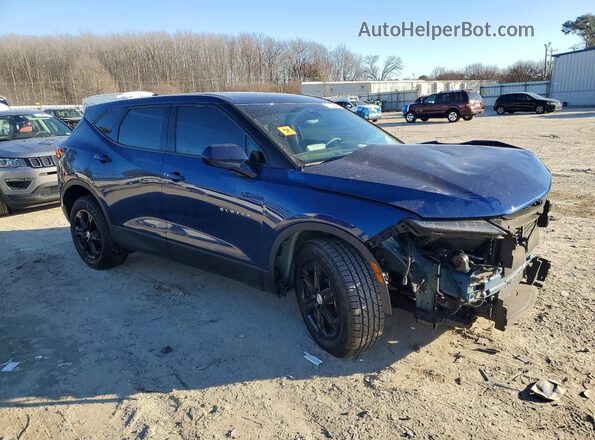 3GNKBCR45PS106108 2023 CHEVROLET BLAZER Blue Przód prawy