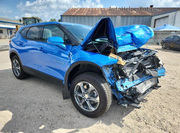 3GNKBCR49TS141440 2026 CHEVROLET BLAZER Blue Սալոնի 360 աստիճան տեսք