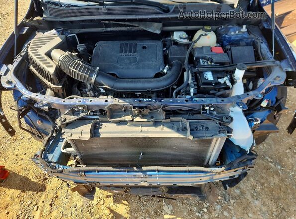 3GNKBCR4XNS130613 2022 CHEVROLET BLAZER Blue Вид підкапотного простору