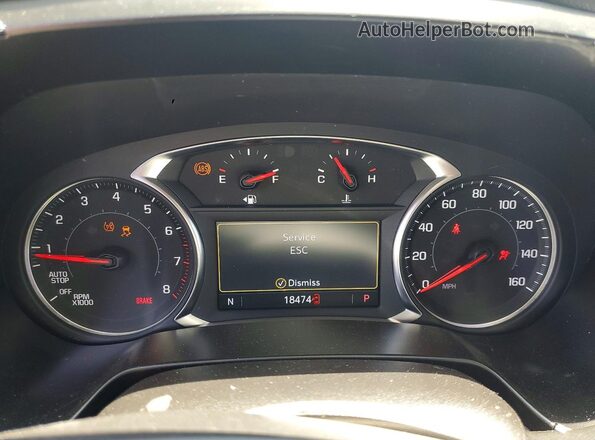 3GNKBCR4XSS249192 2025 CHEVROLET BLAZER Черный Вид щитка приборов