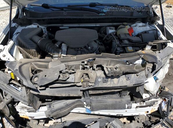 3GNKBCRS0MS547509 2021 CHEVROLET BLAZER White Vista del compartimento del motor