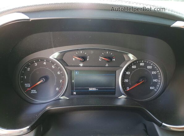 3GNKBCRS0MS547509 2021 CHEVROLET BLAZER White Vista del cuadro de instrumentos