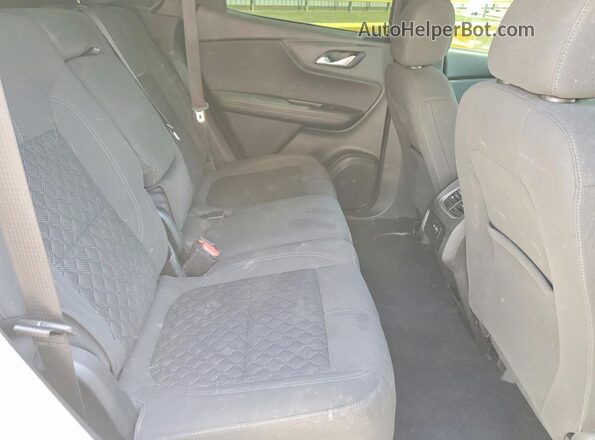3GNKBCRS0MS547509 2021 CHEVROLET BLAZER White Vista interior trasera