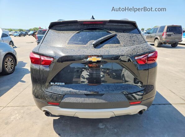 3GNKBCRS1LS587242 2020 CHEVROLET BLAZER Black Rear view
