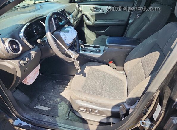 3GNKBCRS1LS587242 2020 CHEVROLET BLAZER Black Front interior view