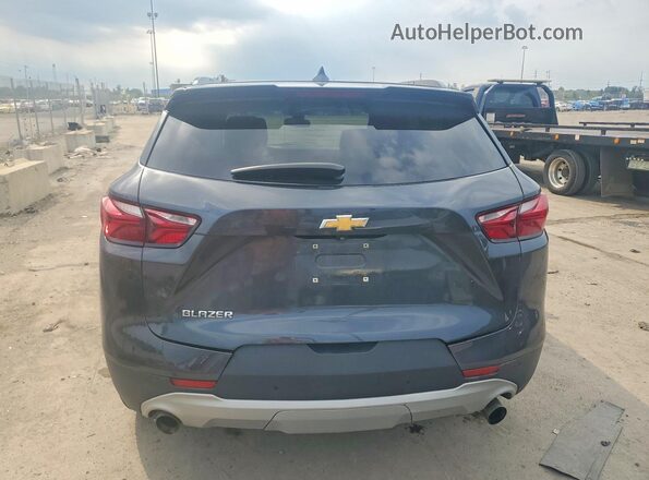 3GNKBCRS1MS524949 2021 CHEVROLET BLAZER Gray Widok z tyłu