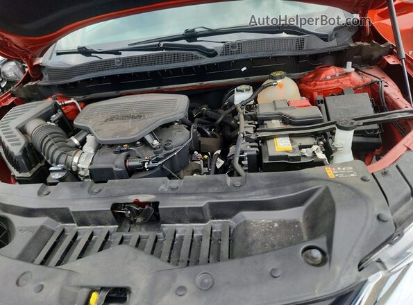 3GNKBCRS2MS549195 2021 CHEVROLET BLAZER Orange Շարժիչի բաժամունքի տեսք