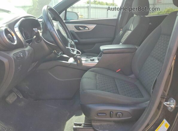 3GNKBCRS3LS707834 2020 CHEVROLET BLAZER Black Widok wnętrza z przodu
