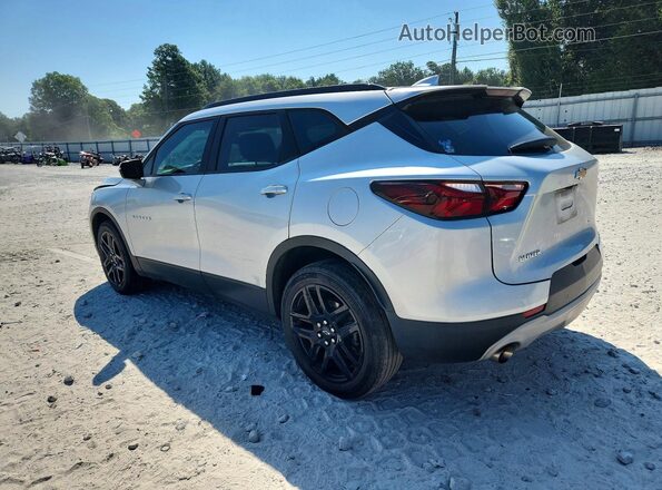 3GNKBDR46NS156714 2022 CHEVROLET BLAZER Серебряный Задняя левая четверть