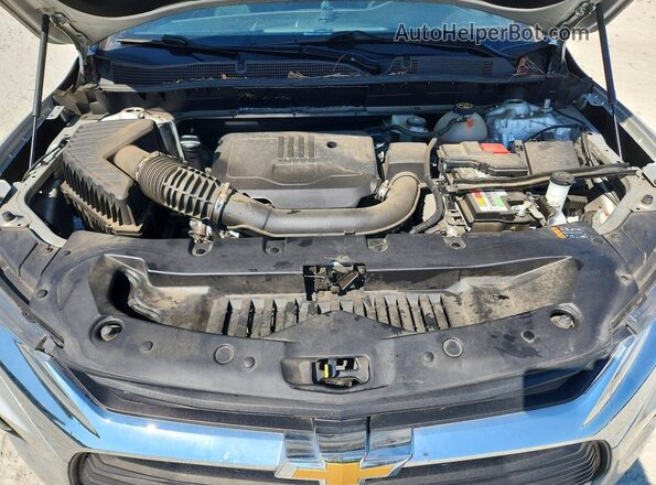 3GNKBDR46NS156714 2022 CHEVROLET BLAZER Серебряный Вид подкапотного пространства