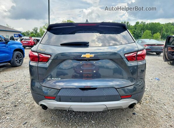 3GNKBDRS7LS585923 2020 CHEVROLET BLAZER Gray Widok z tyłu