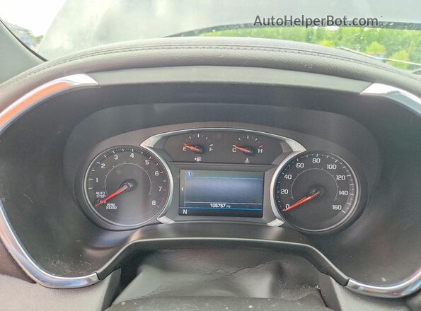 3GNKBDRS7LS585923 2020 CHEVROLET BLAZER Gray Widok naklejki z numerem VIN